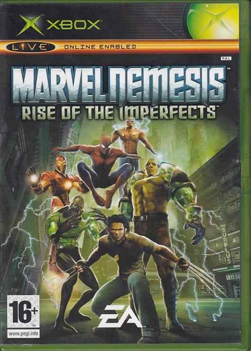 Marvel Nemesis Rise of the Imperfects - XBOX (B Grade) (Genbrug)